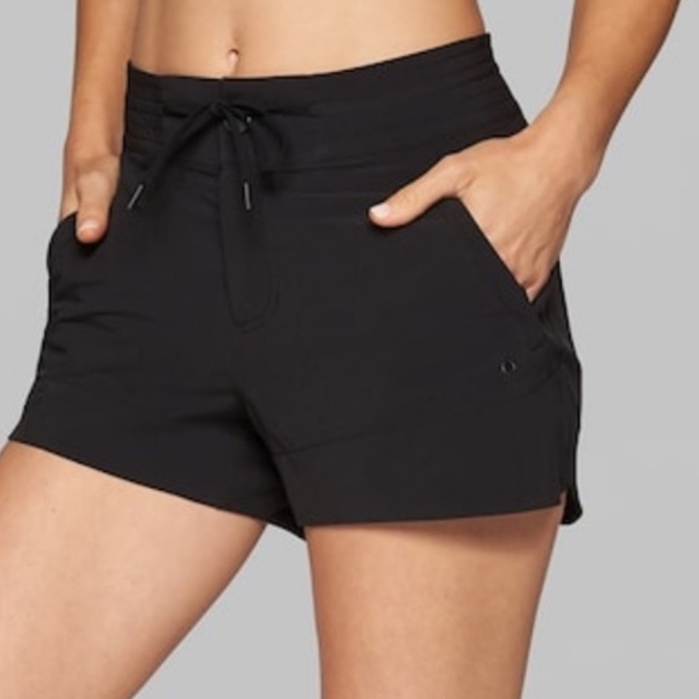 Athleta High Waist Black Women's Shorts